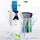 Automatic Toothpaste Dispenser Set with Wall-Mounted Toothbrush Holder | Touch-Free Bathroom Organizer