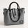 Premium Stylish Handbag – Grey &amp; Black
