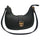 Crescent Leather Luxury Shoulder Bag for Women | Black