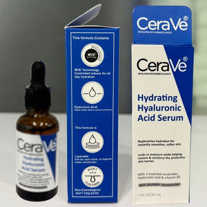 CeraVe Hyaluronic Acid Face Serum 30ml | Hydrating, Barrier-Repair & Anti-Aging