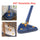 360° Twist Rotatable Triangle Mop with Long Handle Auto Squeeze Design for Floor, Wall, and Ceiling Cleaning