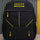 Multi-Functional Travel Backpack | Business Daypack with Laptop Compartment | Black & Yellow