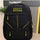 Multi-Functional Travel Backpack | Business Daypack with Laptop Compartment | Black & Yellow
