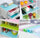 Refrigerator, Table & Drawer Mats | Shelf Liners, Washable & Waterproof (Random Colors)