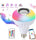 2-in-1 Smart LED Bulb + Bluetooth Speaker | RGB Light + Remote Control