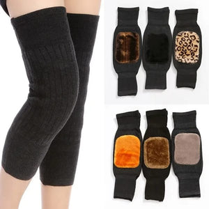 Woolen Knee Warmer Pads for Men & Women |  Stylish & Versatile | Random Colors