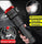 Rechargeable Tactical LED Flashlight & Power Bank with Safety Hammer