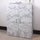 White & Dark Grey | Marble Sheet Sticker 60x200cm | Waterproof Self-Adhesive PVC Wallpaper for Furniture Walls